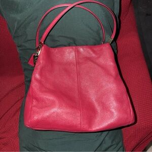 Assorted Bundle Lot Of 5 Designer Purses/backpacks Coach, MK, ISADORA Italy